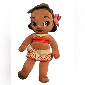 Disney Moana Plush with Red and Tan Outfit